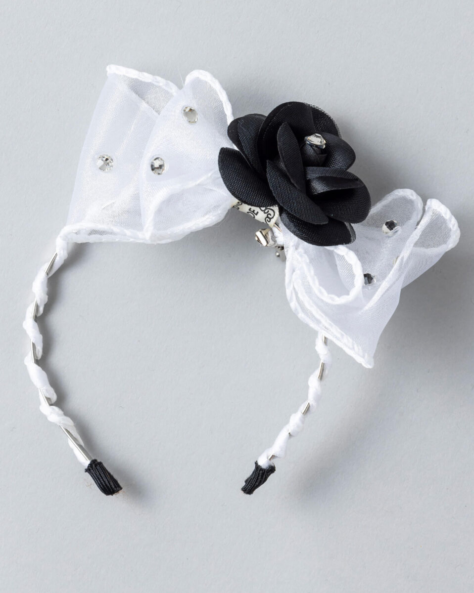 カメリアリボンヘッドアクセ