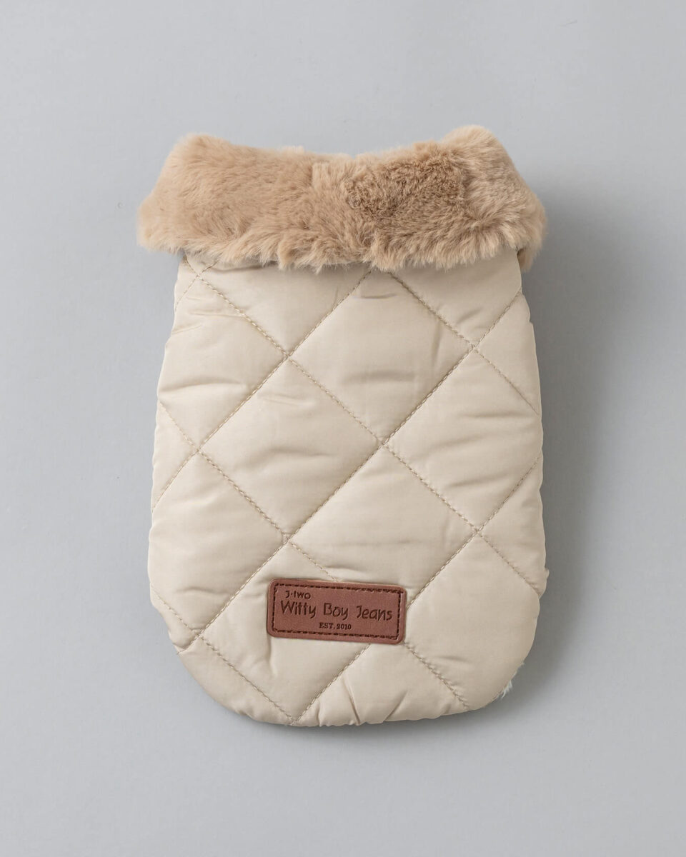 エレガンスファーキルティングベスト