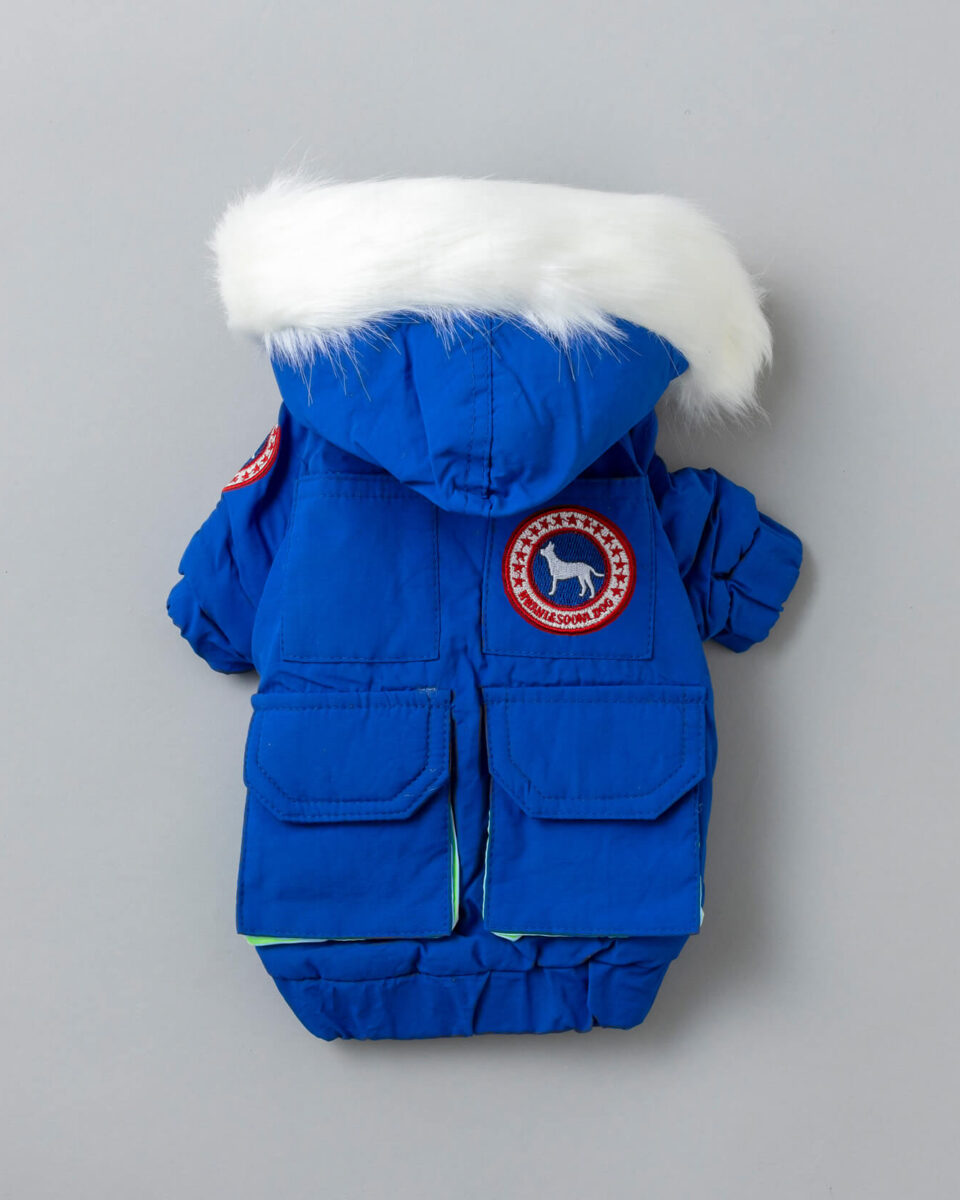 アークティックブルーダウンパーカー